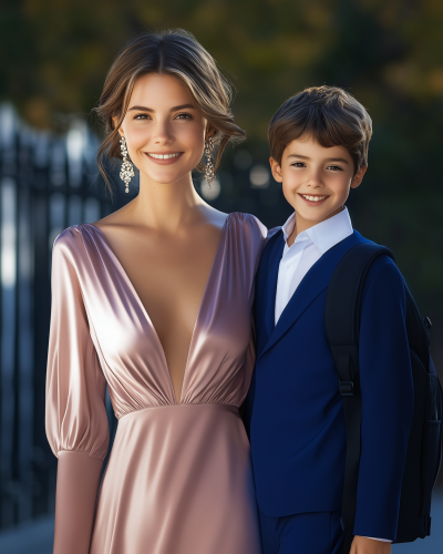 Elegant European Woman