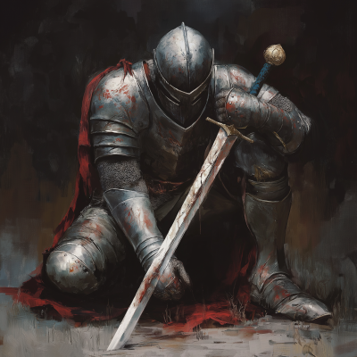 Injured Knight
