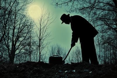 Moonlit Digging