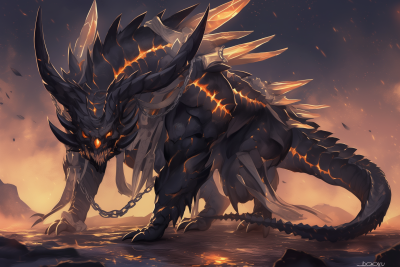 Elder Dragon Illustration