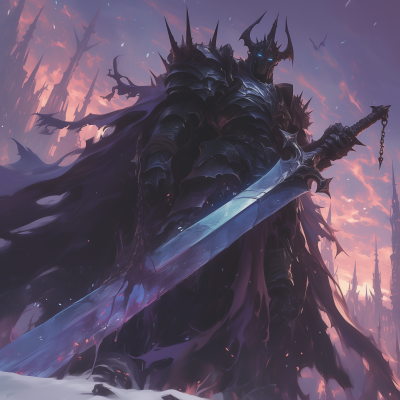 Lich King With Blade