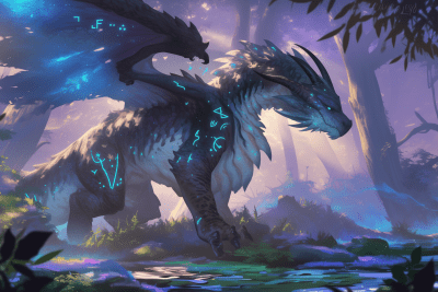 Mystic Dragon in Glade