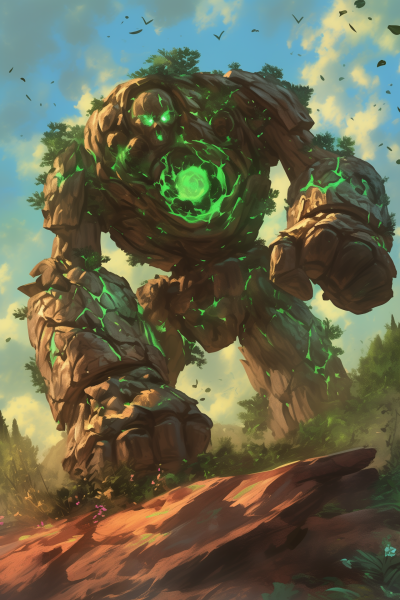 Mystic Golem Warrior