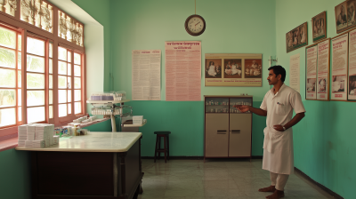 Ayurvedic Hospital Interior