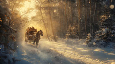 Christmas Winter Landscape