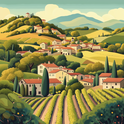Piedmont Region Art Deco