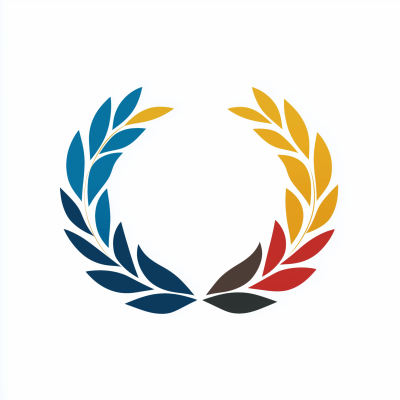 Colorful Minimalist Sports Logo