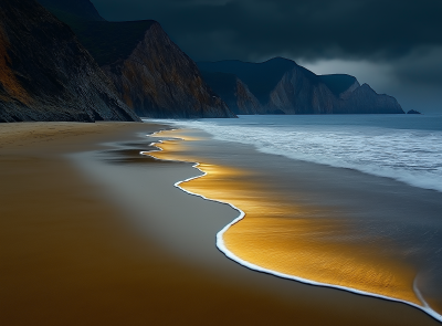 Calm Sea Waves