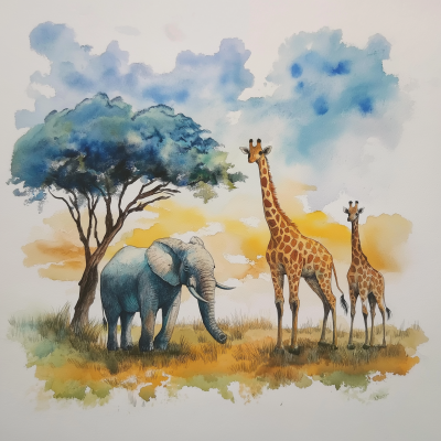African Savanna Wildlife