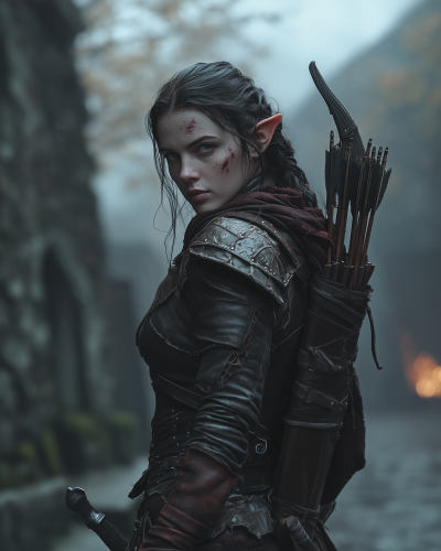 D&D Female Portrait