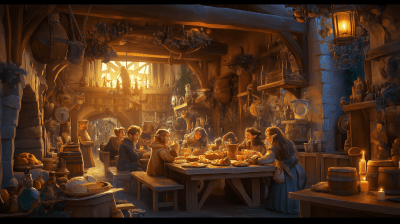 Medieval Tavern Gathering