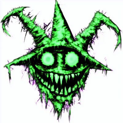 Wizard Monster Head