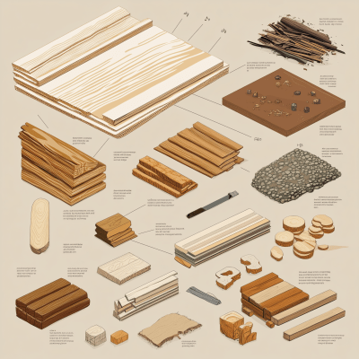 Plywood Material Infographic