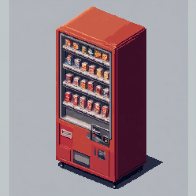 Isometric Vending Machine