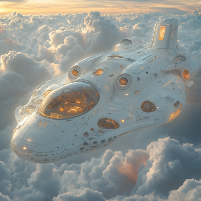 Futuristic Cloud Cruiser