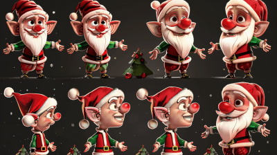 Cute Santa Claus Designs