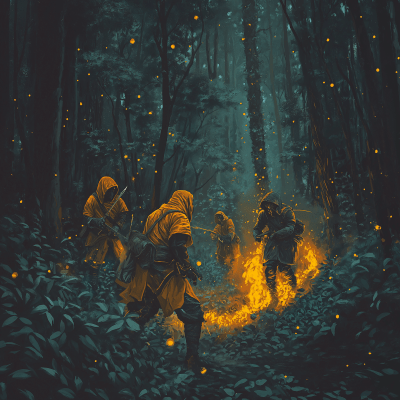 Battle in the Enchanted Forest