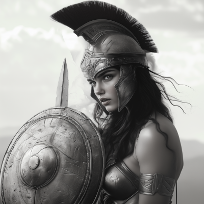 Hyper Realistic Athena