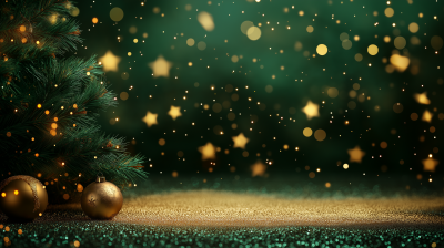 Festive Christmas Background