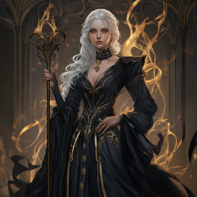 Regal Seraphina Blackflame