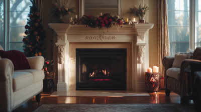 Luxurious Thanksgiving Fireplace