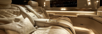 Luxurious Limousine Interior