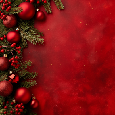 Christmas Red Background