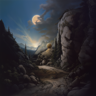 Sisyphus at the Base of the Hill