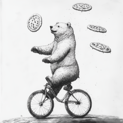 Circus Bear Performance