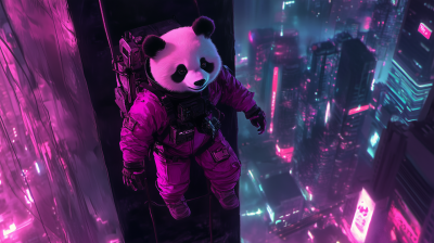 Panda’s Cyberpunk Adventure