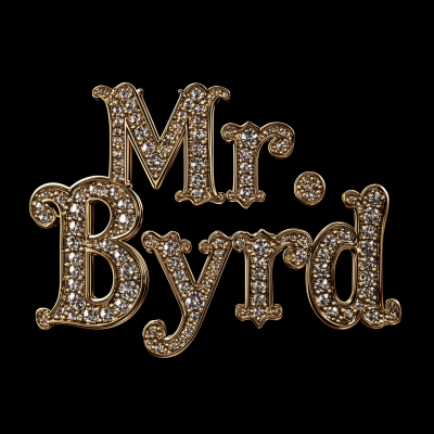 3D Text of Mr. Byrd