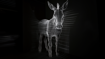 Monochrome Donkey