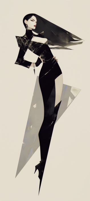Minimalist Cool Girl