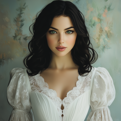 Elegant Southern Brazilian Woman