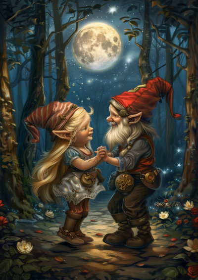 Steampunk Gnomes Dancing