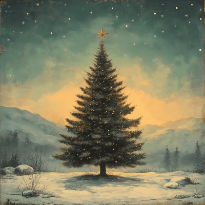 Vintage Christmas Card