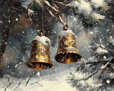 Golden Bells in Winter