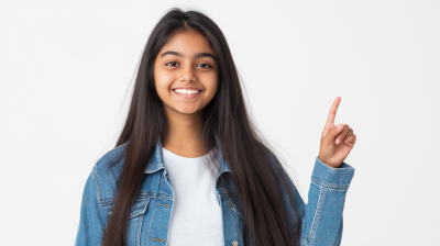 Joyful College Girl