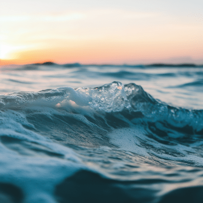 Close Up of Sea Waves