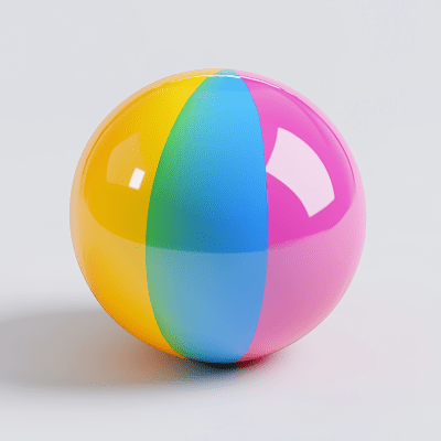 Colorful Kids Ball Toy