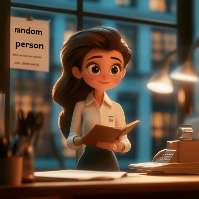 Thoughtful Fairy Tale Scene