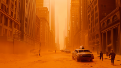 Futuristic Fifth Avenue Desert