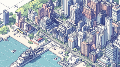Isometric Comic Map