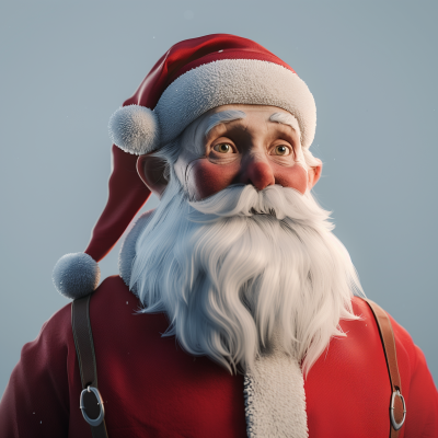 Stylised Santa Claus