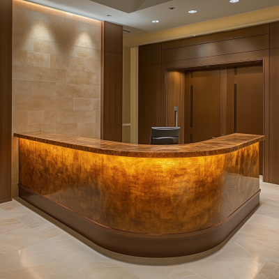 Modern Reception Desk