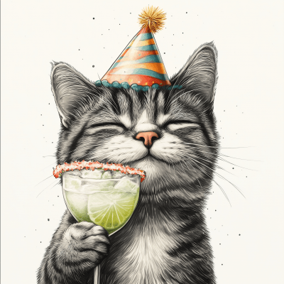 Cat Birthday Celebration