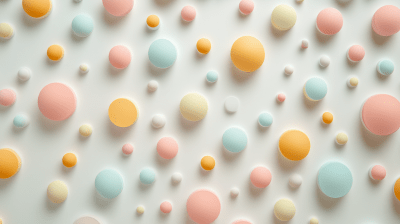 Pastel Polka Dots