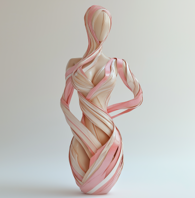 Pink Ribbon Woman
