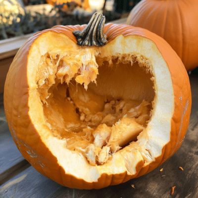 Inside a Pumpkin