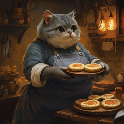 Baking Cat